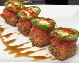 Crispy Rice with Spicy Tuna