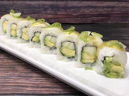 Yuzu Lemon Halibut Roll