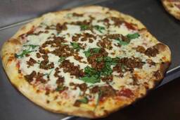 Small Fennel, Sausage, and Shishito Pepper Pizza