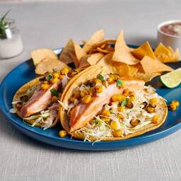 Sustainably-sourced Atlantic Salmon Two Taco Plate
