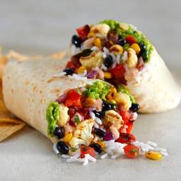 Burrito Especial With Grilled Veggies