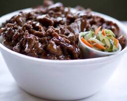 Teriyaki beef bowl