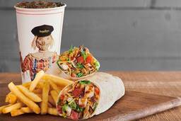 BBQ Chicken Ranch Wrap Combo