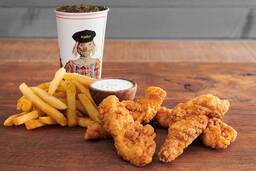 4 pc Chicken Strips Combo